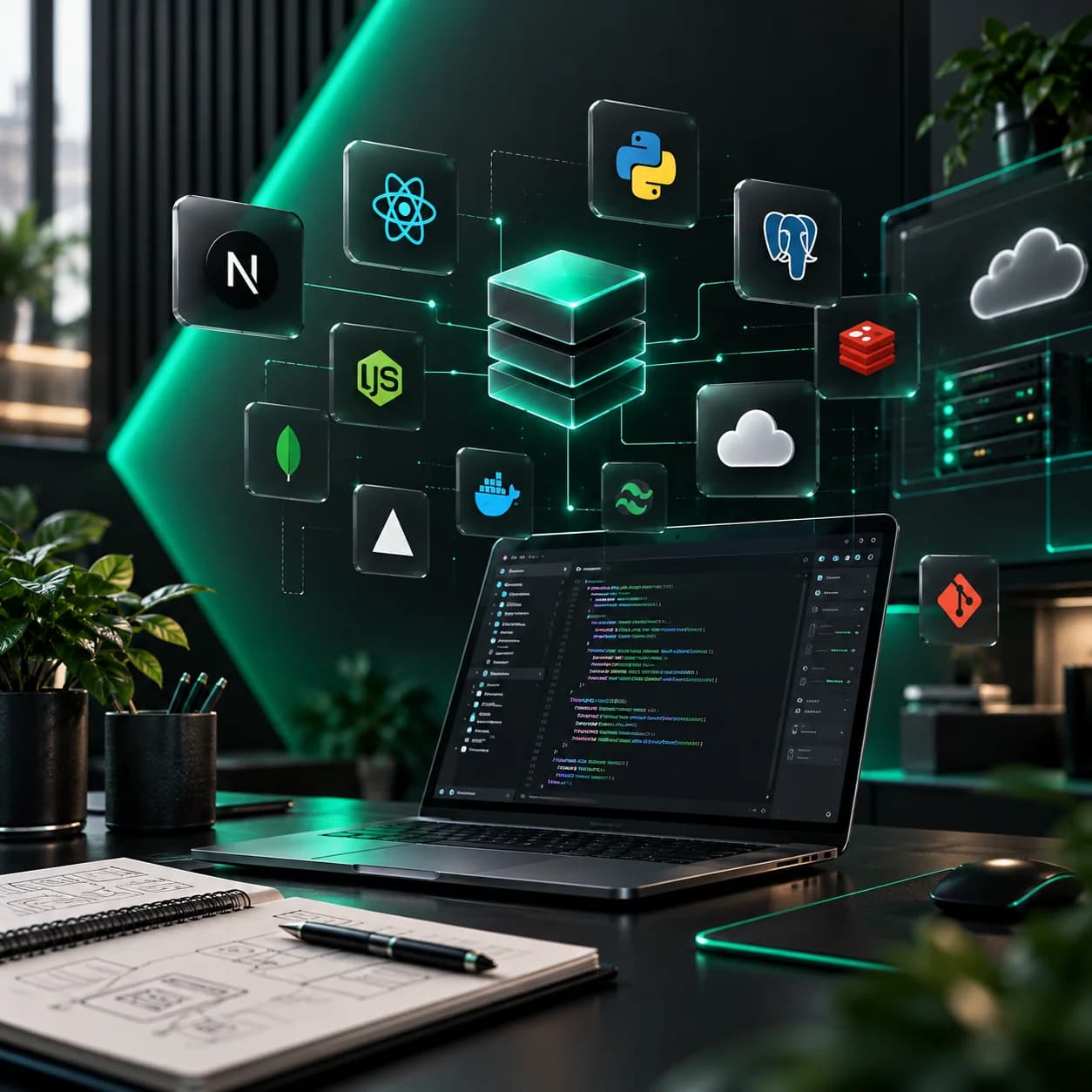 Modern technology stack